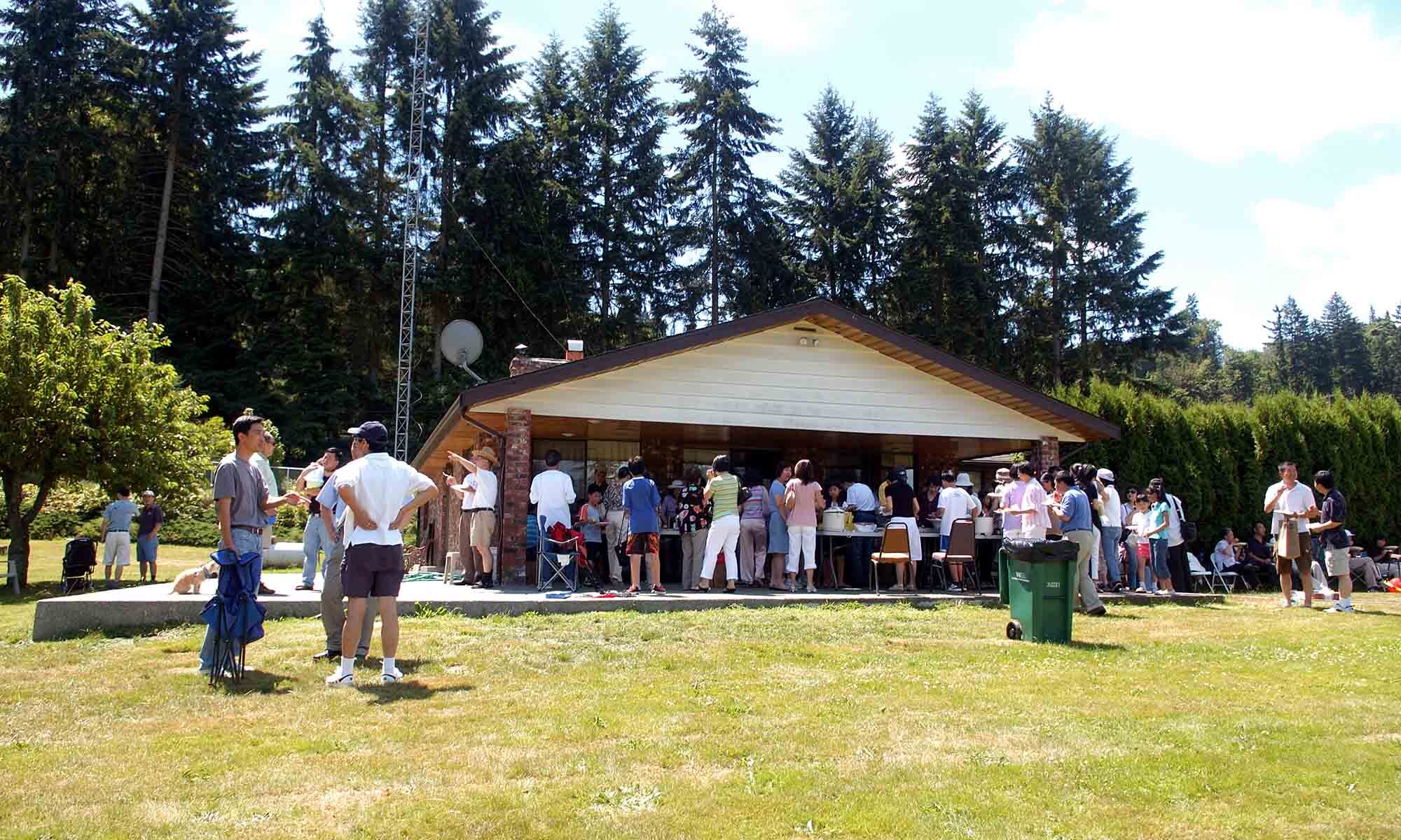 Outdoor Sunday Service - Lunch time